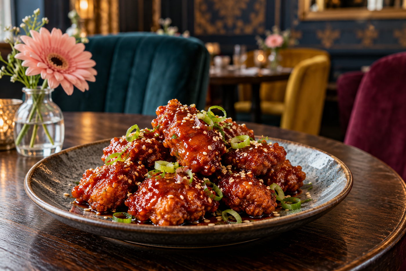 Korean fried chicken